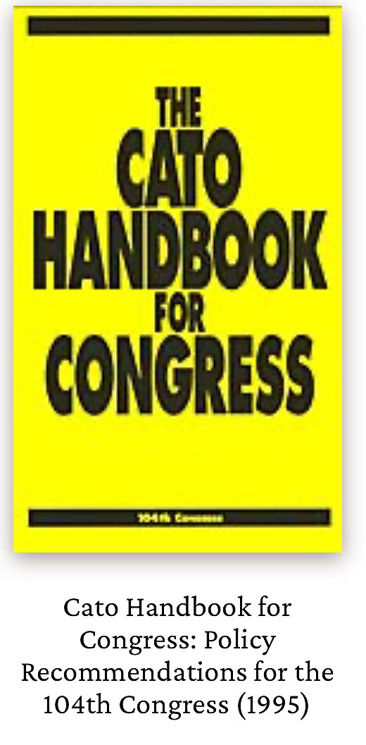 Cato Handbook for Congress (1995)